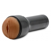 Коричневый мастурбатор-вагина Feel Stroker - Kiiroo - в Новороссийске купить с доставкой