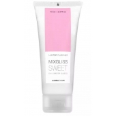 Смазка на водной основе Mixgliss Sweet с ароматом бабл-гам - 70 мл. - Mixgliss - купить с доставкой в Новороссийске
