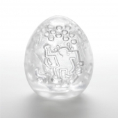 Мастурбатор-яйцо Keith Haring EGG DANCE - Tenga - в Новороссийске купить с доставкой