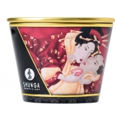 Массажная  свеча Sparkling Strawberry Wine с ароматом клубничного вина - 170 мл. - Shunga - купить с доставкой в Новороссийске