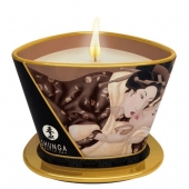 Массажная свеча Intoxicatin Chocolate с ароматом шоколада - 170 мл. - Shunga - купить с доставкой в Новороссийске