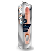Телесная насадка на пенис 10 Inch Cock Sheath Extender - 25 см. - Blush Novelties - в Новороссийске купить с доставкой