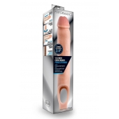 Телесная насадка на пенис 11.5 Inch Cock Sheath Penis Extender - 29,2 см. - Blush Novelties - в Новороссийске купить с доставкой