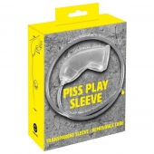 Прозрачная насадка на пенис Piss Play Sleeve для игр с мочеиспусканием - Orion - купить с доставкой в Новороссийске