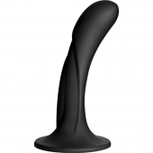 Черная изогнутая насадка Vac-U-Lock G-Spot - 16,5 см. - Doc Johnson - купить с доставкой в Новороссийске