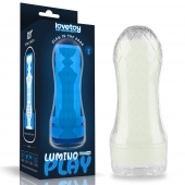 Светящийся в темноте мастурбатор Lumino Play Masturbator Pocketed - Lovetoy - в Новороссийске купить с доставкой