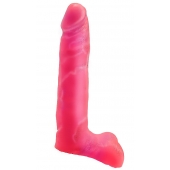 Розовая насадка-фаллос для трусиков Harness - 16,5 см. - LOVETOY (А-Полимер) - купить с доставкой в Новороссийске