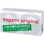 Ультратонкие презервативы Sagami Original 0.02 - 10 шт. - Sagami - купить с доставкой в Новороссийске
