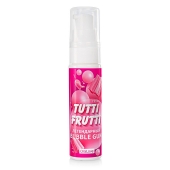 Интимный гель на водной основе Tutti-Frutti Bubble Gum - 30 гр. - Биоритм - купить с доставкой в Новороссийске