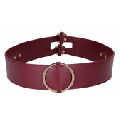 Бордовый ремень Halo Waist Belt - размер L-XL - Shots Media BV - купить с доставкой в Новороссийске