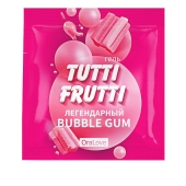 Пробник гель-смазки Tutti-frutti со вкусом бабл-гам - 4 гр. - Биоритм - купить с доставкой в Новороссийске