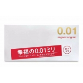 Ультратонкие презервативы Sagami Original 0.01 - 20 шт. - Sagami - купить с доставкой в Новороссийске