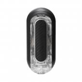 Черный мастурбатор Tenga Flip Zero Gravity с вибрацией - Tenga - в Новороссийске купить с доставкой