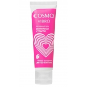 Возбуждающий гель на водно-силиконовой основе Cosmo Vibro с ароматом земляники - 50 гр. - Биоритм - купить с доставкой в Новороссийске