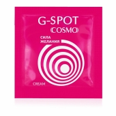 Стимулирующий интимный крем для женщин Cosmo G-spot - 2 гр. - Биоритм - купить с доставкой в Новороссийске