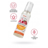 Съедобная гель-смазка Yovee «Двойной соблазн» с Д-пантенолом и вкусом клубники и дыни - 100 мл. - ToyFa - купить с доставкой в Новороссийске