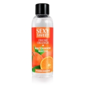 Массажное масло Sexy Sweet Fresh Orange с ароматом апельсина и феромонами - 75 мл. - Биоритм - купить с доставкой в Новороссийске