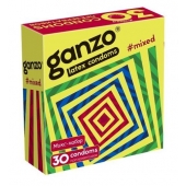 Микс-набор из 30 презервативов Ganzo Mixed - Ganzo - купить с доставкой в Новороссийске