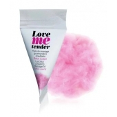 Съедобное согревающее массажное масло Love Me Tender Cotton Candy с ароматом сладкой ваты - 10 мл. - Love to Love - купить с доставкой в Новороссийске