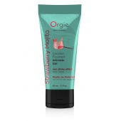 Съедобный интимный гель Orgie Lube Tube Cocktail Strawberry Mojito - 50 мл. - ORGIE - купить с доставкой в Новороссийске