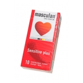 Презервативы Masculan Sensitive plus - 10 шт. - Masculan - купить с доставкой в Новороссийске