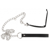 Зажим для половых губ с поводком Pussy Clamp With A Leash - Orion - купить с доставкой в Новороссийске