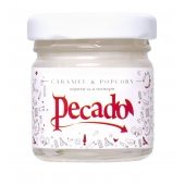 Массажная свеча Caramel   Popcorn - 35 мл. - Pecado - купить с доставкой в Новороссийске