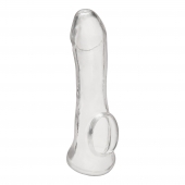 Прозрачная насадка на пенис Transparent Penis Enhancing Sleeve Extension - 15,9 см. - BlueLine - в Новороссийске купить с доставкой