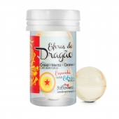 Интимный гель Esferas do Dragao Hot Ball с охлаждающе-разогревающим эффектом (2 шарика по 3 гр.) - HotFlowers - купить с доставкой в Новороссийске