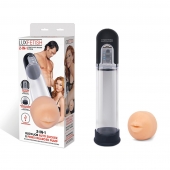 Автоматическая вакуумная помпа-мастурбатор Blowjob Auto Sucker Penis Enlarger Pump - Lux Fetish - в Новороссийске купить с доставкой