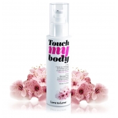 Силиконовый лубрикант 2-в-1 Touch My Body с ароматом вишнёвого цвета - 100 мл. - Love to Love - купить с доставкой в Новороссийске