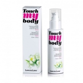 Силиконовый лубрикант 2-в-1 Touch My Body с ароматом моной - 100 мл. - Love to Love - купить с доставкой в Новороссийске