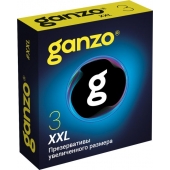 Презервативы увеличенного размера Ganzo XXL - 3 шт. - Ganzo - купить с доставкой в Новороссийске