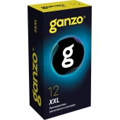 Презервативы увеличенного размера Ganzo XXL - 12 шт. - Ganzo - купить с доставкой в Новороссийске