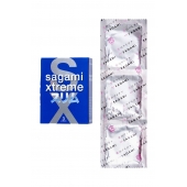 Розовые презервативы Sagami Xtreme FEEL FIT 3D - 3 шт. - Sagami - купить с доставкой в Новороссийске