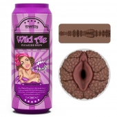 Коричневый мастурбатор-вагина Pleasure Brew Masturbator-Wild Ale в банке - Lovetoy - в Новороссийске купить с доставкой