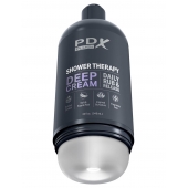 Мастурбатор в бутылке Shower Therapy Deep Cream - Pipedream - в Новороссийске купить с доставкой