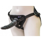 Комплект из трусиков Harness и двух насадок - 20,5 и 18 см. - LOVETOY (А-Полимер) - купить с доставкой в Новороссийске