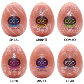 Набор из 6 мастурбаторов-яиц Tenga Egg Variety Pack V - Tenga - в Новороссийске купить с доставкой