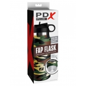 Мастурбатор в камуфляжной колбе Fap Flask - Pipedream - в Новороссийске купить с доставкой