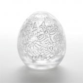 Мастурбатор-яйцо Keith Haring EGG PARTY - Tenga - в Новороссийске купить с доставкой