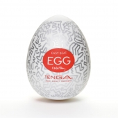 Мастурбатор-яйцо Keith Haring EGG PARTY - Tenga - в Новороссийске купить с доставкой