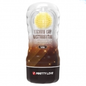 Прозрачный текстурированный мастурбатор Vacuum Cup Masturbator Stellar - Baile - в Новороссийске купить с доставкой
