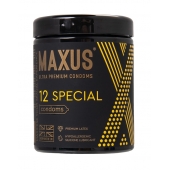 Презервативы с точками и рёбрами MAXUS Special - 12 шт. - Maxus - купить с доставкой в Новороссийске