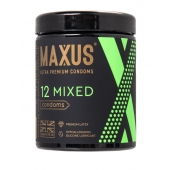 Презервативы MAXUS Mixed - 12 шт. - Maxus - купить с доставкой в Новороссийске