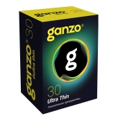 Супертонкие презервативы Ganzo Ultra thin - 30 шт. - Ganzo - купить с доставкой в Новороссийске