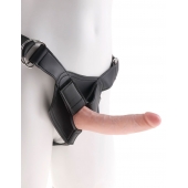 Страпон на виниловых трусиках Strap-on Harness Cock - 17,8 см. - Pipedream - купить с доставкой в Новороссийске