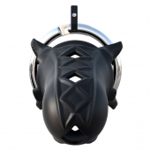 Черный замок верности Extreme Silicone Cock Blocker - Pipedream - купить с доставкой в Новороссийске