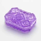 Фиолетовый мастурбатор-стимулятор Tenga Uni Amethyst - Tenga - в Новороссийске купить с доставкой