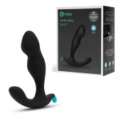 Черный утяжеленный анальный стимулятор Rocker Plug - 12 см. - b-Vibe - в Новороссийске купить с доставкой